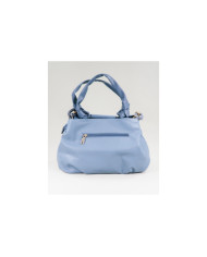 Blue Lady Suitcase with Decorative Chain