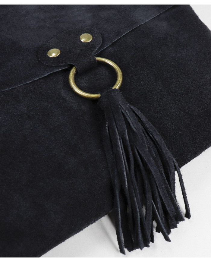 Lady's Black Mala with Berloque