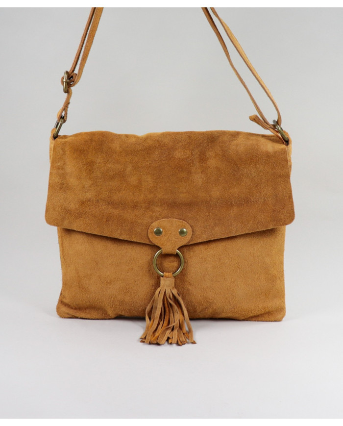 Mala Camel de Senhora com Berloque