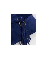 Mala Azul de Senhora com Berloque