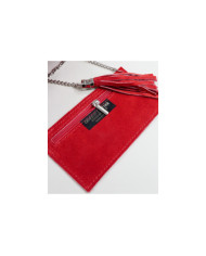 Red Lady's Bag in Skin