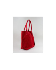 Red Lady's Bag in Skin