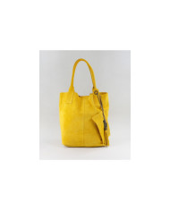 Yellow Lady's Bag in Skin