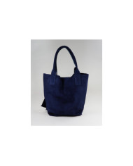 Blue Lady Bag en piel