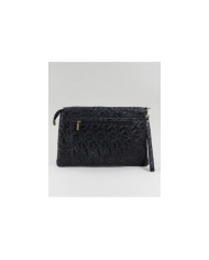 Women's Clutch Black in Skin