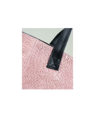 Bolsa de Pink Lady en piel con textura