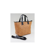 Lady Camel en piel con textura