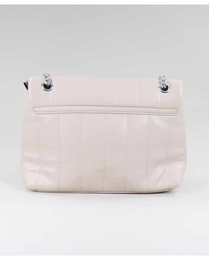 Ladies Taupe Bag with Seams