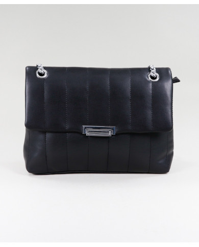 Lady's Black Shoulder Bag