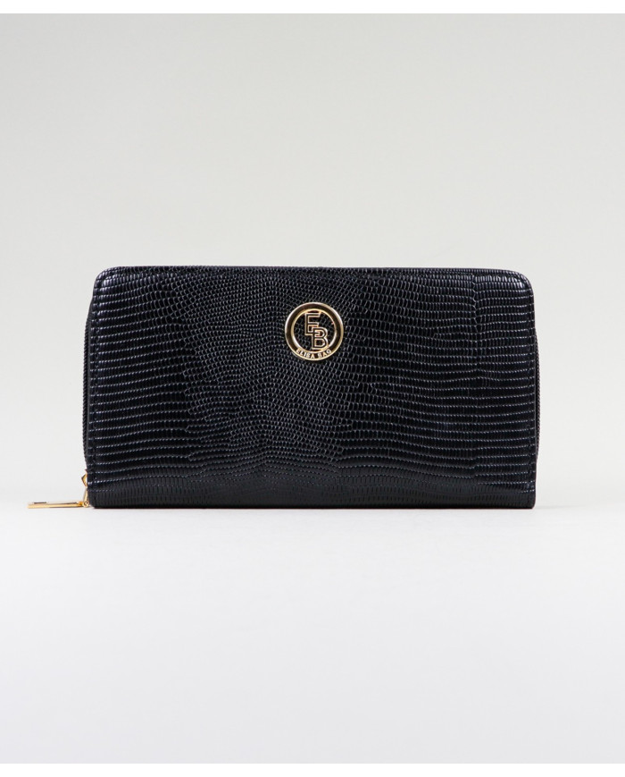 Damas Black Wallet Rectangular