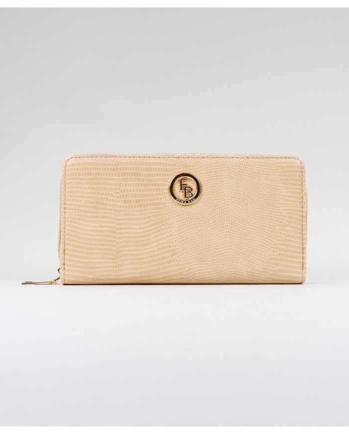 Damas Taupe Wallet Rectangular