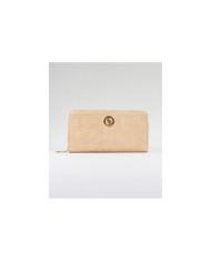 Damas Taupe Wallet Rectangular