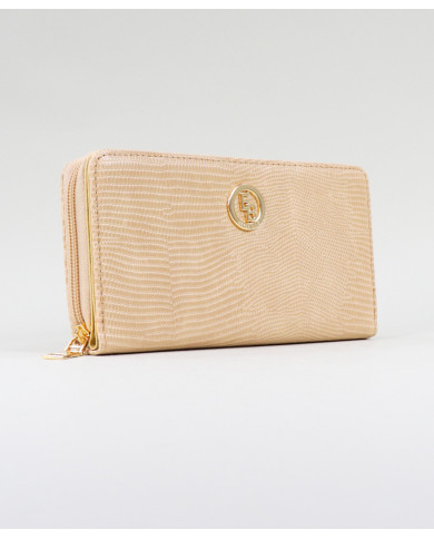 Ladies Taupe Wallet Rectangular