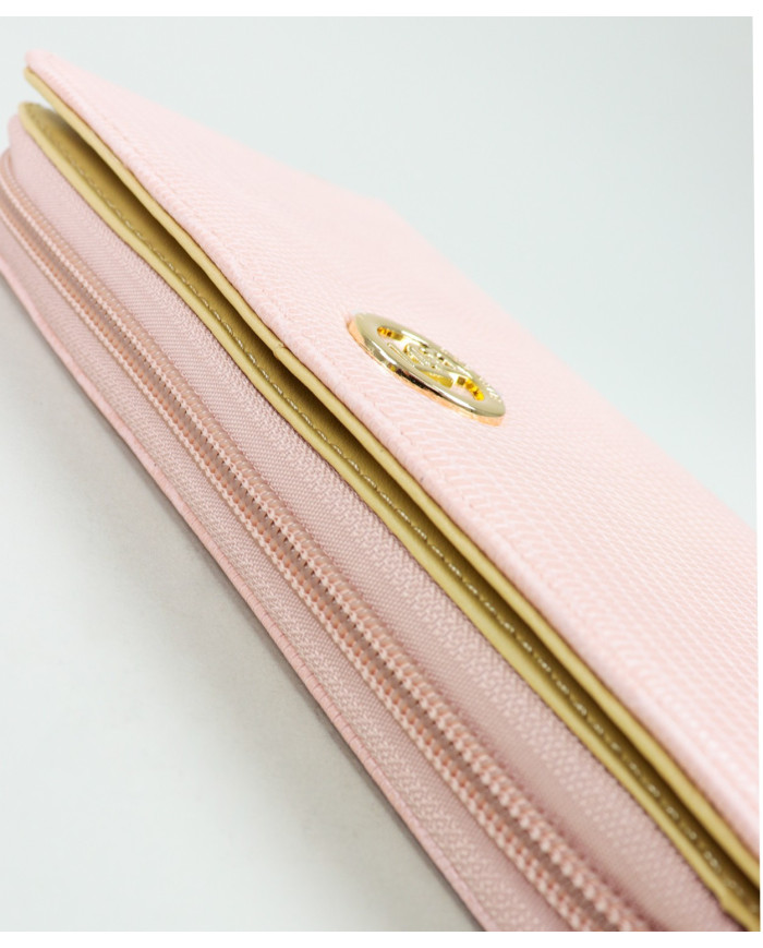 Ladies Pink Wallet Rectangular