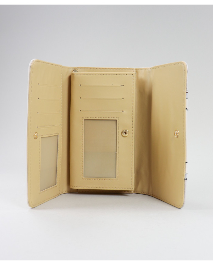 Elegante Cartera Beige