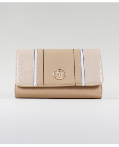 Elegante Cartera Taupe