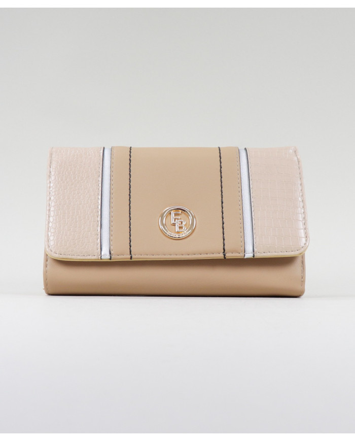 Elegante Cartera Taupe