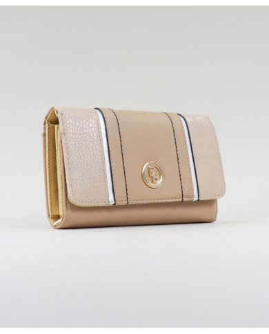 Elegante Cartera Taupe