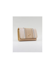 Carteira Taupe Elegante de Senhora