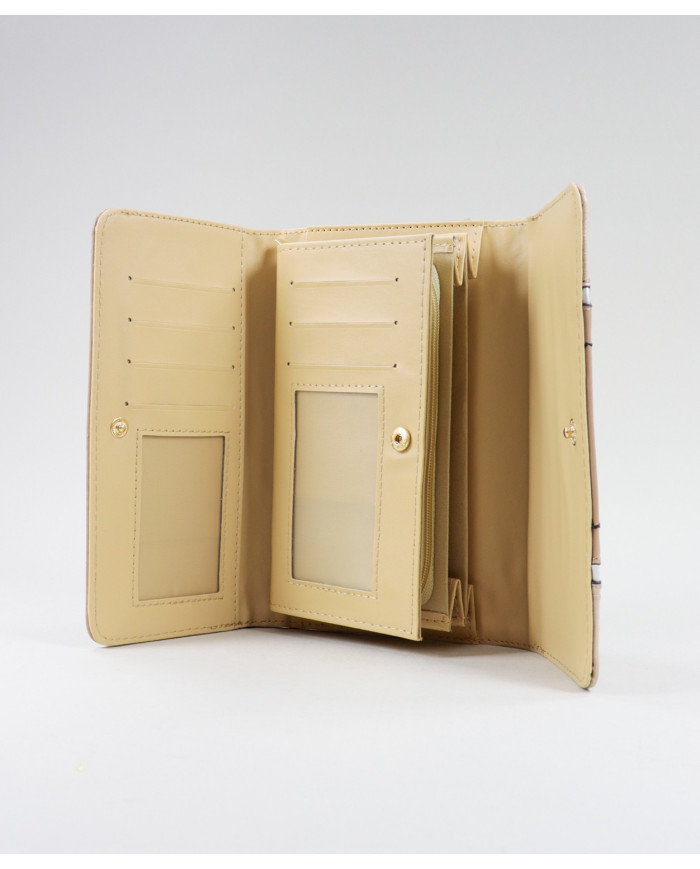 Elegante Cartera Taupe