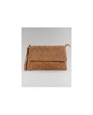 Women's Clutch Camel in Skin