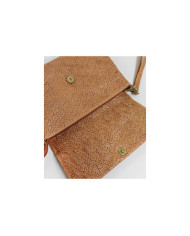 Women's Clutch Camel in Skin