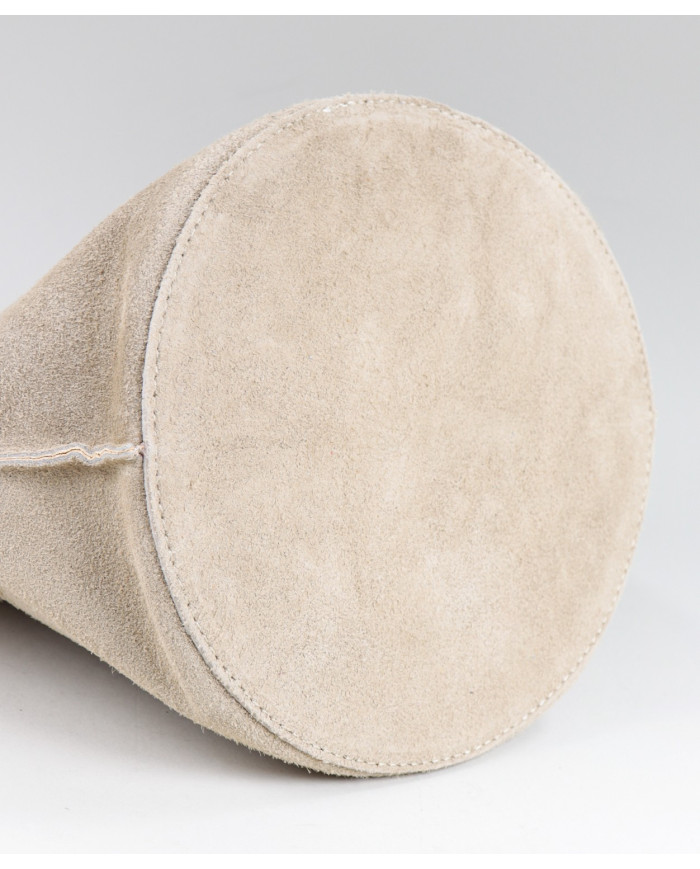 Redonda Taupe Bucket Bag in Skin