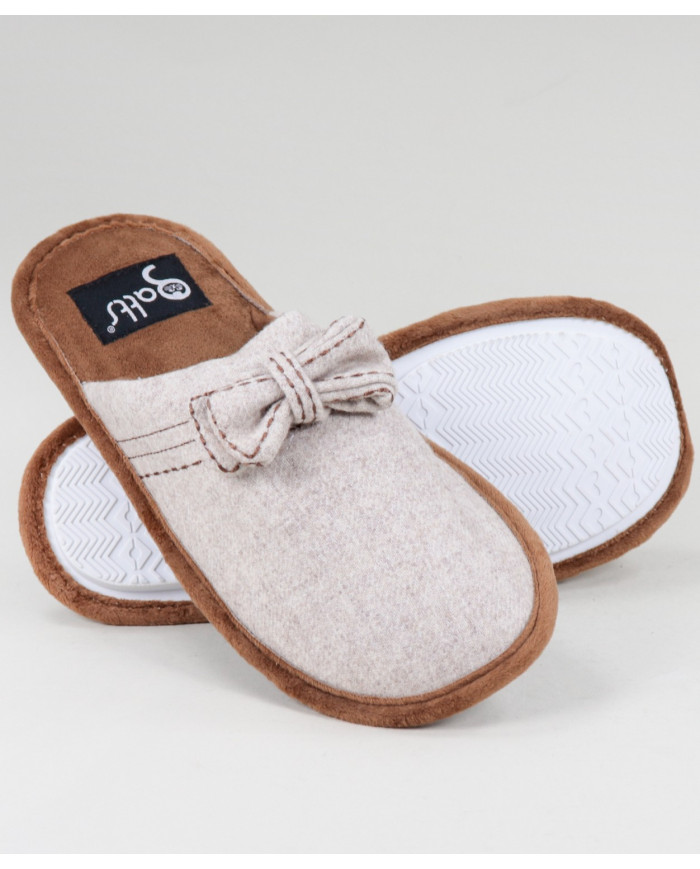 Ladies Gatts Room Slippers with Lace