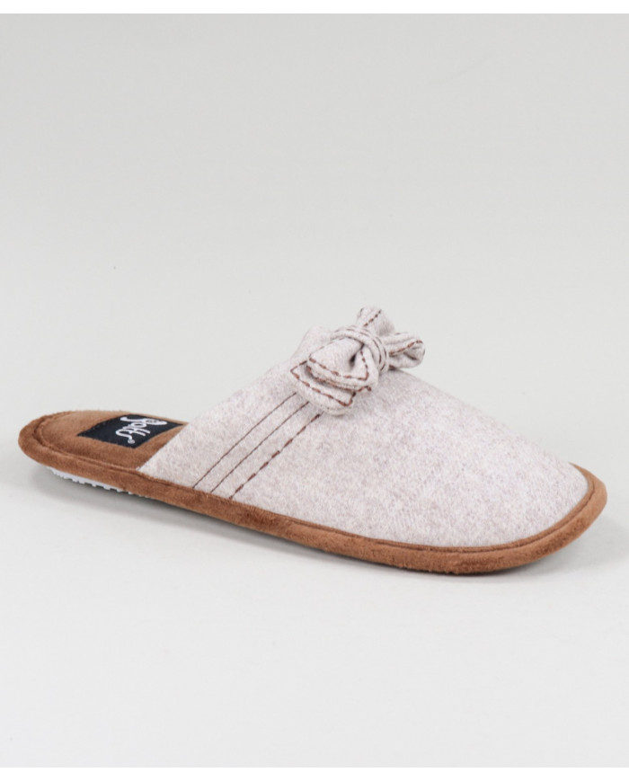 Ladies Room Slippers with Lace