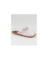 Ladies Room Slippers with Lace