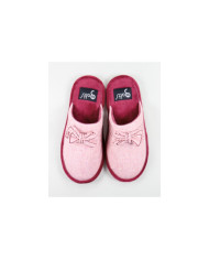 Zapatillas de la habitación de las damas con encaje