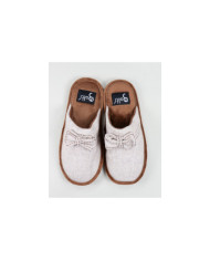 Zapatillas de la habitación de las damas con encaje