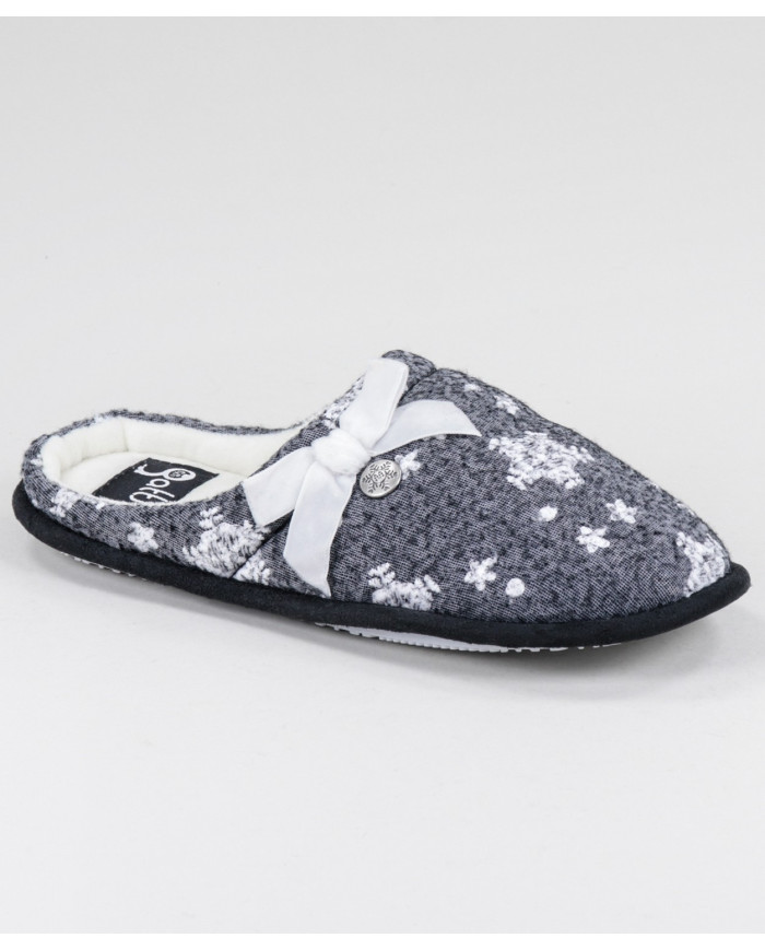 Ladies Room Slippers with Stars