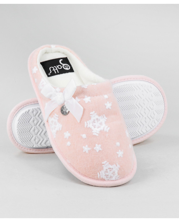 Zapatillas de la habitación de damas con estrellas