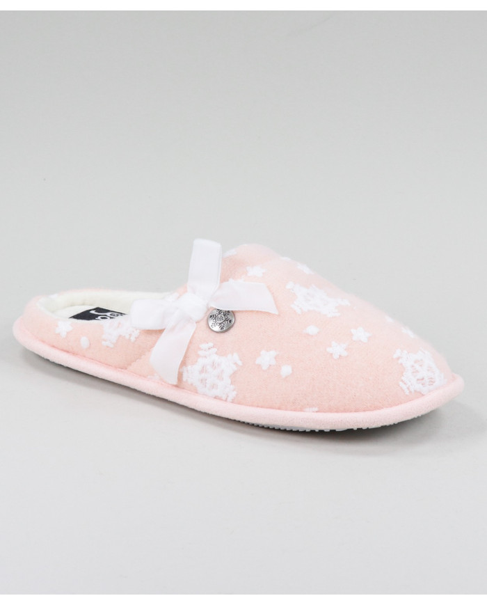 Ladies Room Slippers with Stars