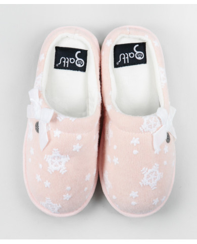 Zapatillas de la habitación de damas con estrellas