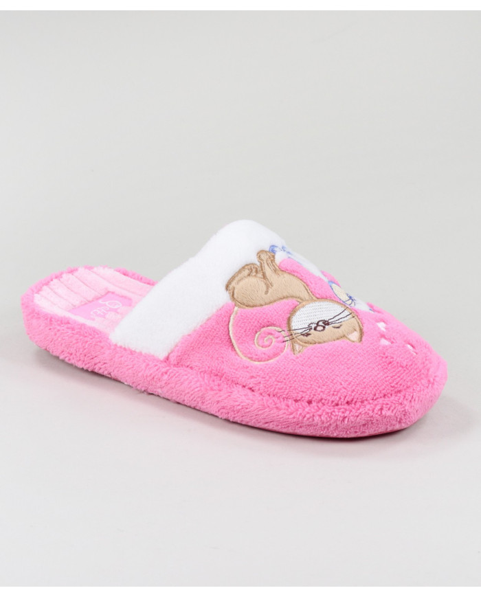 Chinelos de Quarto de Senhora com Gatos