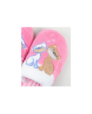 Ladies Room Slippers with Cats