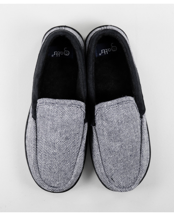 Señor cerrado Pantufas