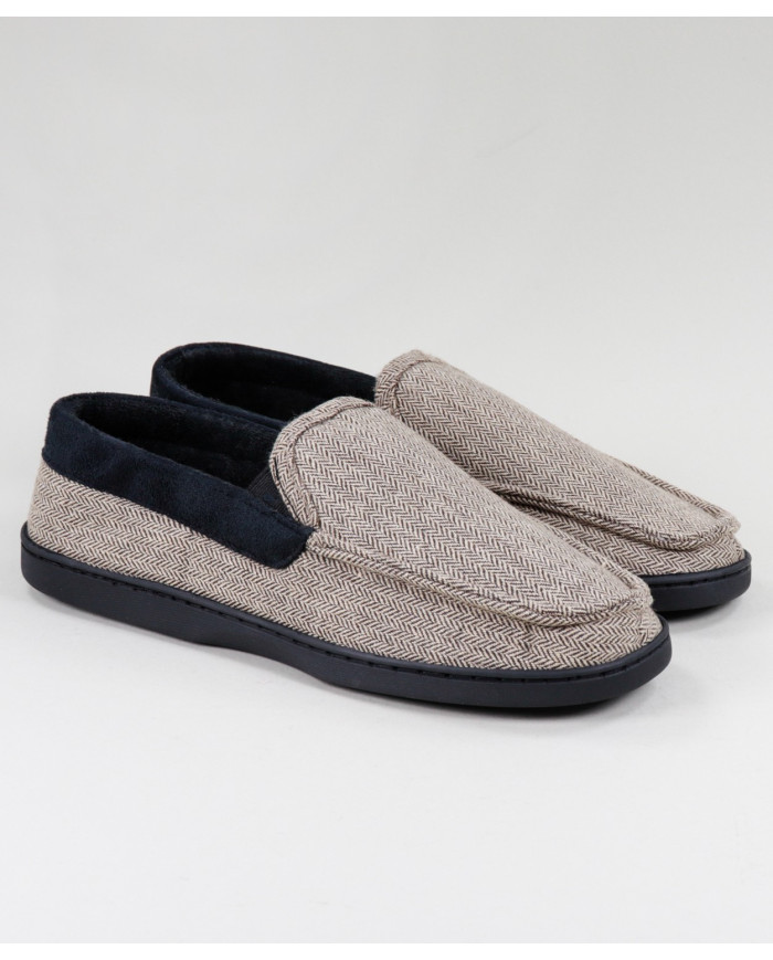 Señor cerrado Pantufas