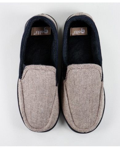 Señor cerrado Pantufas