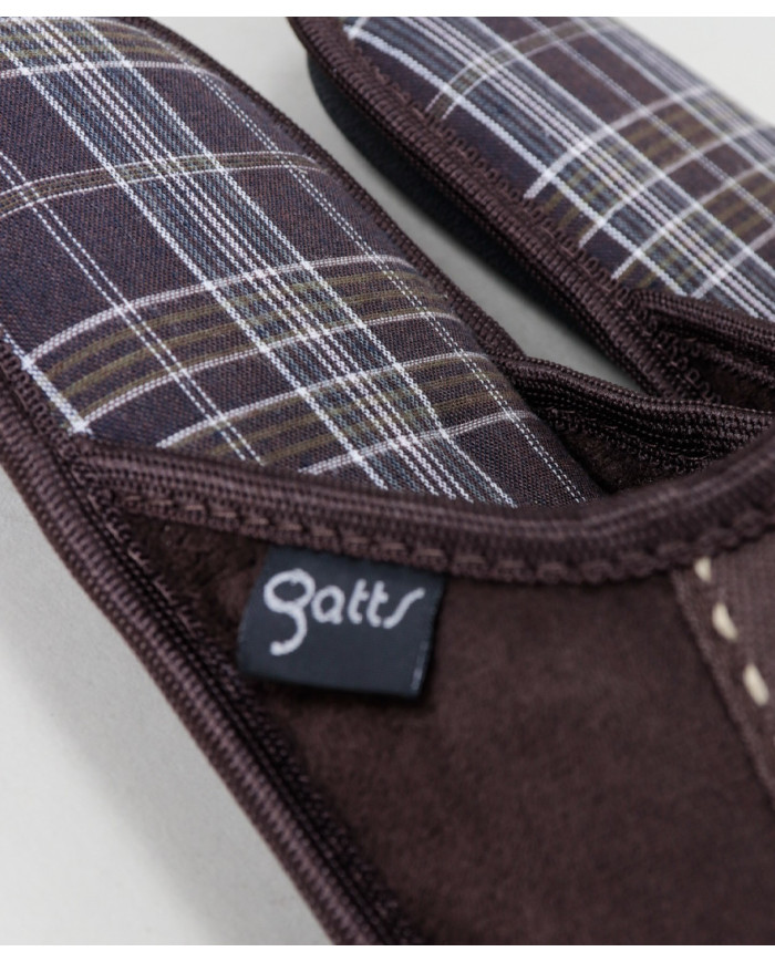 Lord Room Slippers with Squares