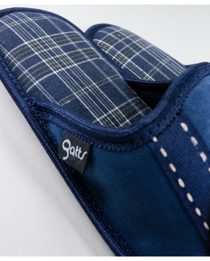 Lord Room Slippers with Squares