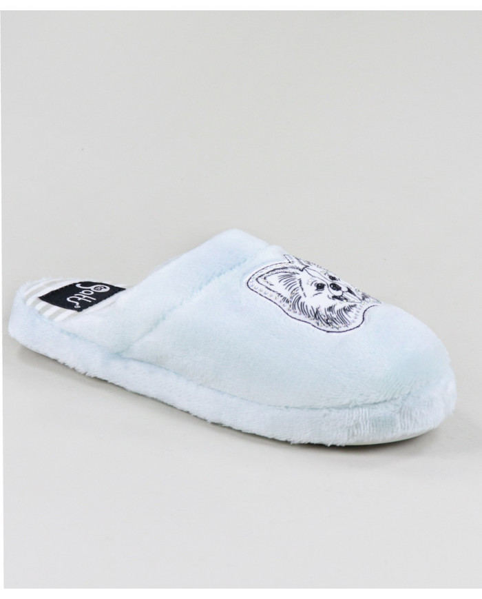 Ladies Gatts Room Slippers with Dogs