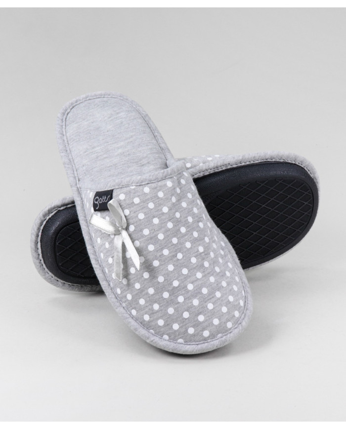 Zapatillas de habitación de mujeres con cookies