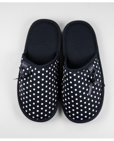 Zapatillas de habitación de mujeres con cookies