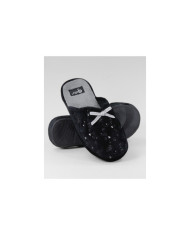 Ladies Room Slippers with Flowers Embroidery