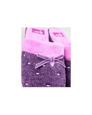 Ladies Room Slippers with Hearts