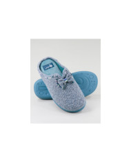 Zapatillas de la habitación de las damas con encaje