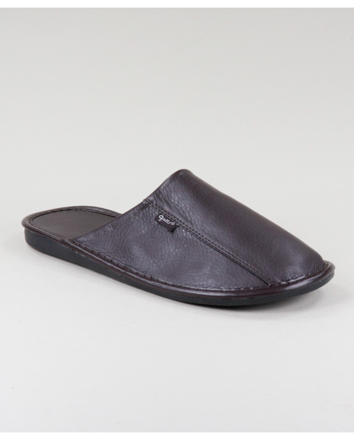 Brown Men's Room Slippers